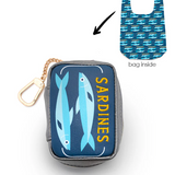 Sardine - 2 in 1 Bag Charm & Shopping Bag
