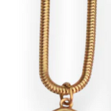 Rock My World Necklace - Gold / Blue