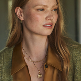 Shimmer Scallop Shell Parker Charm