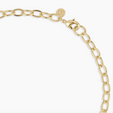 Lou Shimmer Interlocking Necklace - Gold - by Gorjana