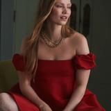 Lou Shimmer Interlocking Necklace - Gold - by Gorjana