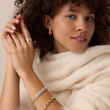 Parker Shimmer Huggies By Gorjana