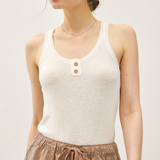 Tencel Drawstring Pocket Shorts - Dark Taupe