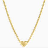 Lou Helium Heart Necklace - by Gorjana