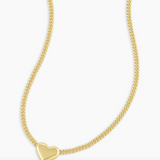 Lou Helium Heart Necklace - by Gorjana