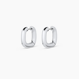 Charlie Huggies Earrings - Silver - by Gorjana