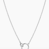 Wilshire Adjustable Necklace - Silver - by Gorjana