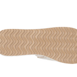 Jute Flatform Slide Sandals - Pismo - Silver Speckle