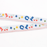 Camile assorted western print skinny scarf 36x2