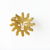 Harper sun bandana ring brass
