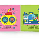 Busy Boats Bath Book