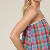 Plaid Cami Tank Top by Wishlist - Multi