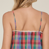 Plaid Cami Tank Top by Wishlist - Multi