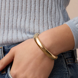 Paseo Cuff Bracelet - Gold 10mm by Gorjana