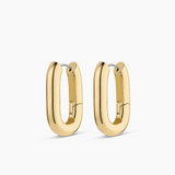 Zoey Statement Hoops - Gold - by Gorjana