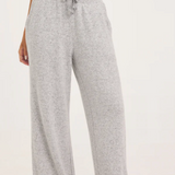 Hacci Wide Leg Pants by Ocean Drive - Heather Grey