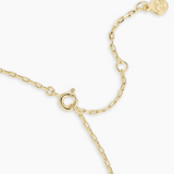 Finley Pearl Row Necklace - Gold - by Gorjana