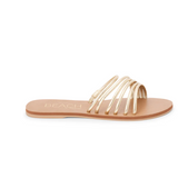Cali Slide Sandals - Gold - By Matisse