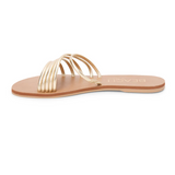 Cali Slide Sandals - Gold - By Matisse