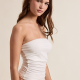 Strapless Tube Top by Wishlist -  Off White