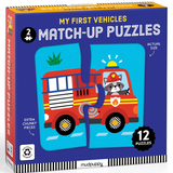 My First Vehicles - 2 Piece Match Up Puzzles