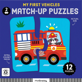 My First Vehicles - 2 Piece Match Up Puzzles