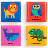 Animals Of The World - Color Magic Bath Book Set