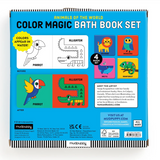 Animals Of The World - Color Magic Bath Book Set