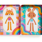 Rainbow Fashion Magnetic Dress-up