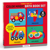 Things That Go - Color Magic Bath Book Set