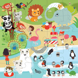 At The Zoo Jumbo Puzzle