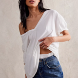 Nina Tee V - Free People - Ivory