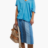 Nina Tee V - Free People - Azure Blue