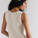 Opal Sweater Tank  By Free People - Whisper White