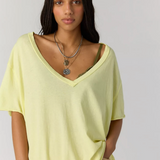 Nina Tee V - Free People - Lemon Water