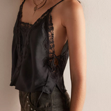 Someone Like You Lace Cami by Free People - Black