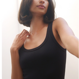 Ribbed Midi Dress  by NikiBiki - Black