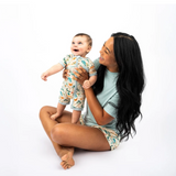 Bamboo Shortie Romper Pajama - Explore Florida - Emerson