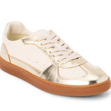Gold  Off White Dana Sneakers by Matisse - Dana