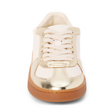 Gold  Off White Dana Sneakers by Matisse - Dana