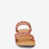Amalia Twisted Sandals - Blush Pink