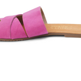 Sylas Slide Sandals - Fuschia - By Matisse