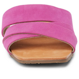 Sylas Slide Sandals - Fuschia - By Matisse
