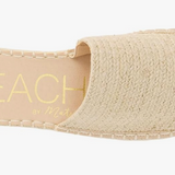 Braided Straw Flatform Straw Slide Sandals - Del Mar