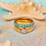 Pura Vida -  High Tide Ring Set