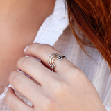 Pura Vida - Chasing Rainbows Ring - Silver