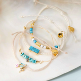 Pura Vida - Tulum Gold Charm Bracelet