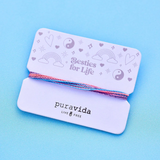 Pura Vida Bracelets - Gifting  Bracelet On Card -  Besties For Life