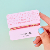 Pura Vida Bracelets - Gifting  Bracelet On Card -  Best Mama Ever