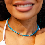 Pura Vida -  Turquoise Stone Choker Necklace